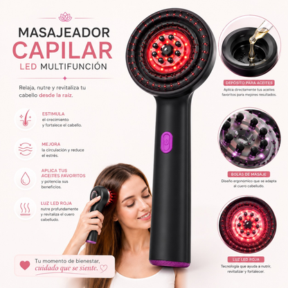Masajeador Capilar LED Premium