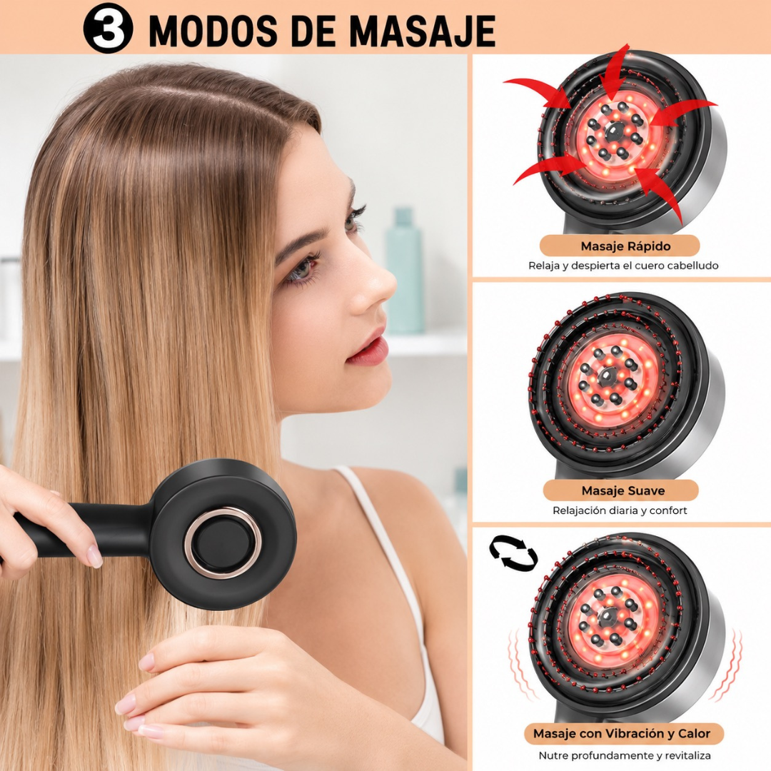 Masajeador Capilar LED Premium