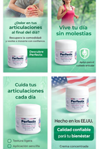 PerfectX™ Crema Terapéutica para Articulaciones y Huesos 💪💥